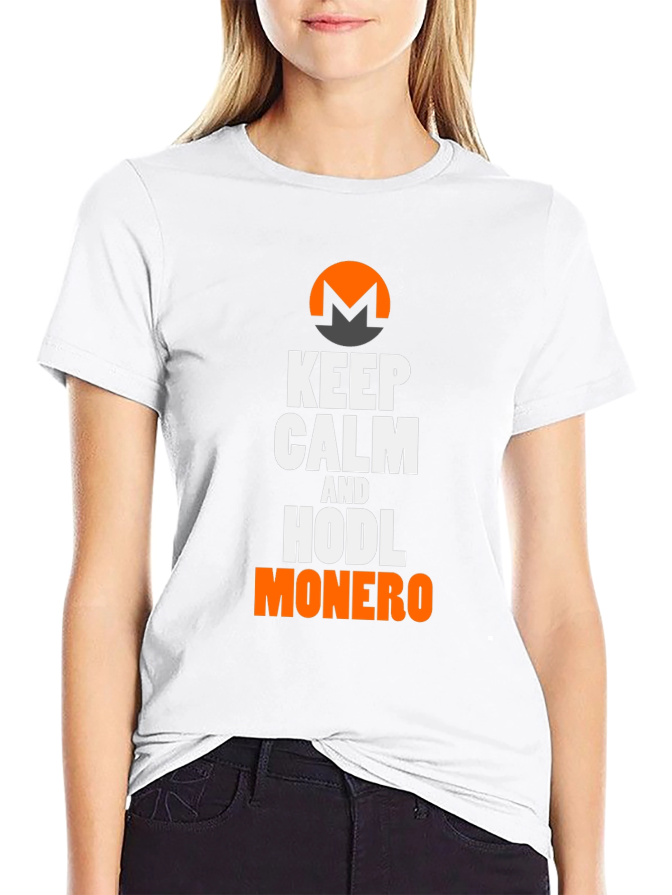 Keep Calm & HODL Monero Crypto T-Shirt