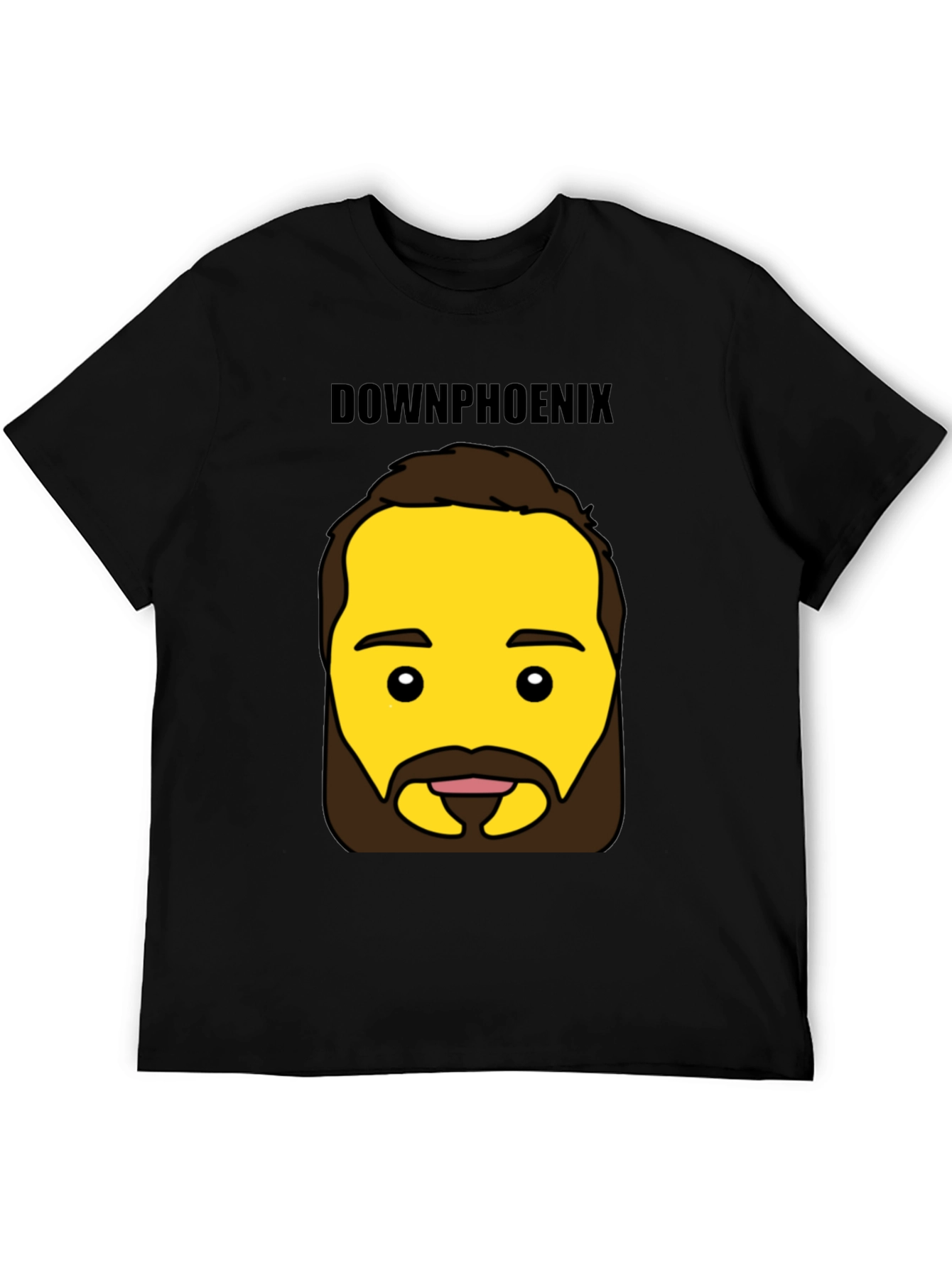 DownPhoenix Graphic Tee - Black
