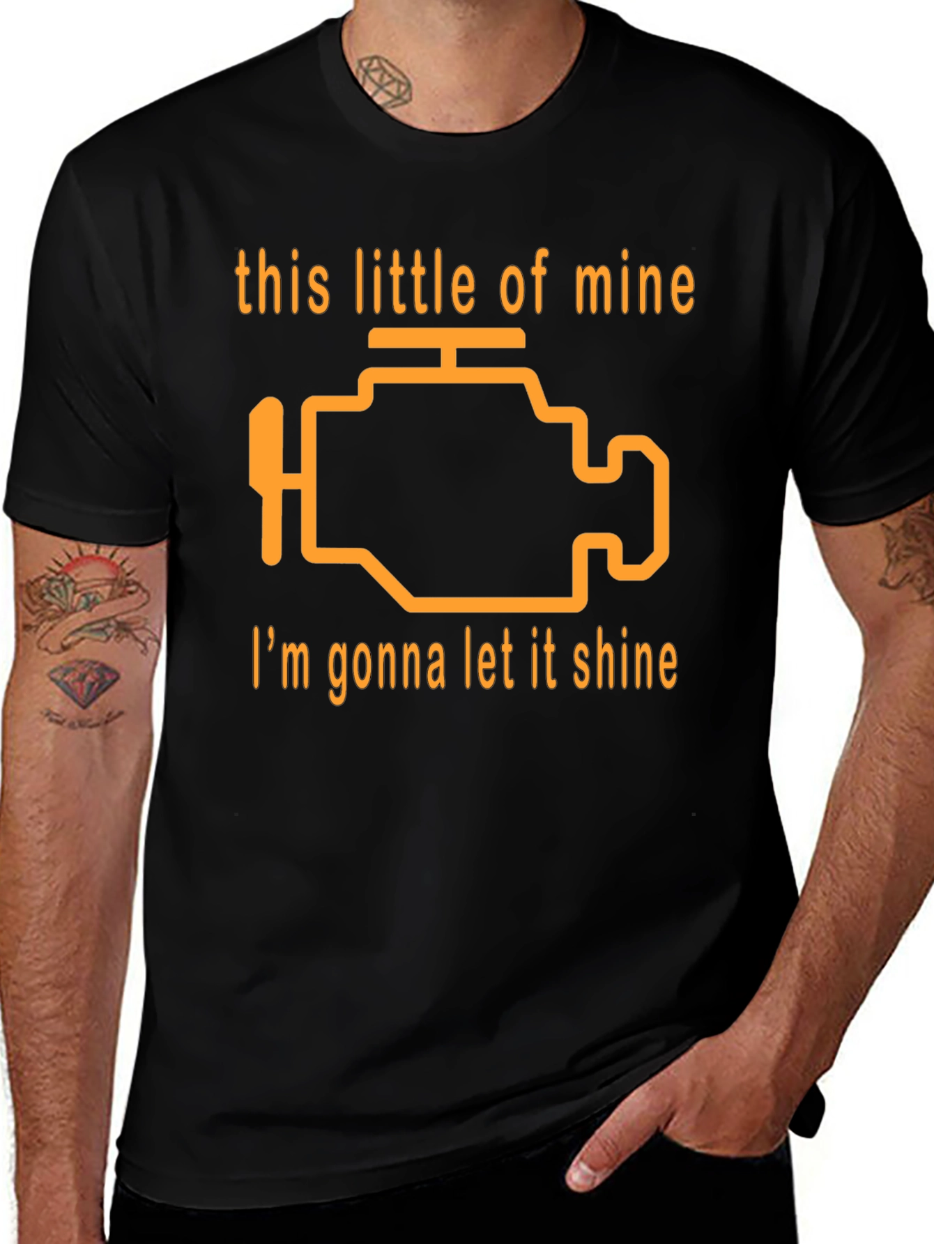 Check Engine Light T-Shirt - This Little of Mine