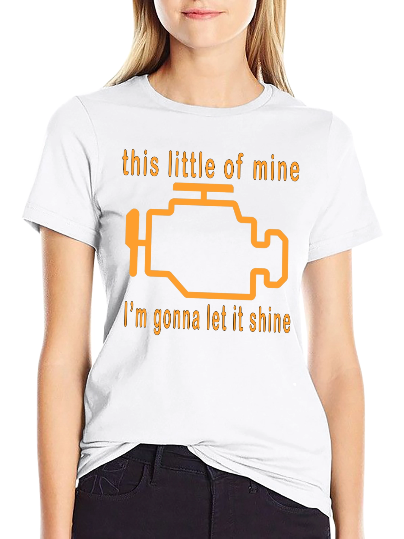 Check Engine Light T-Shirt - This Little of Mine