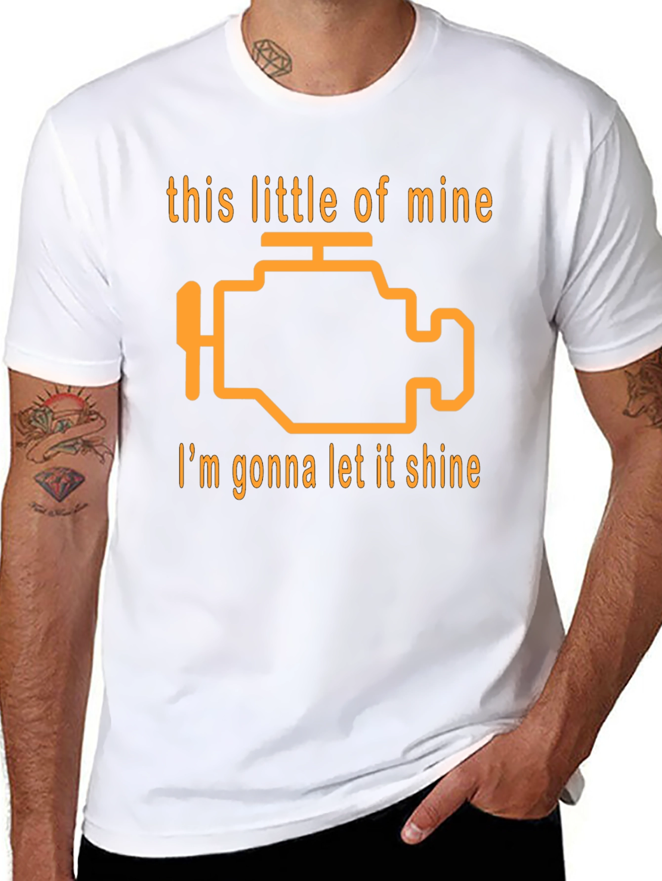 Check Engine Light T-Shirt - This Little of Mine