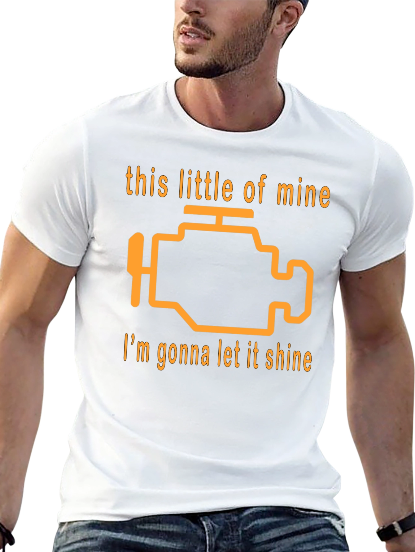 Check Engine Light T-Shirt - This Little of Mine