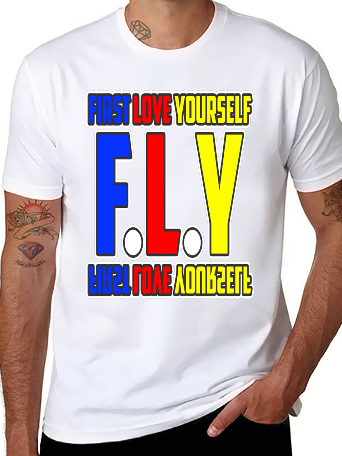 First Love Yourself FLY Graphic T-Shirt