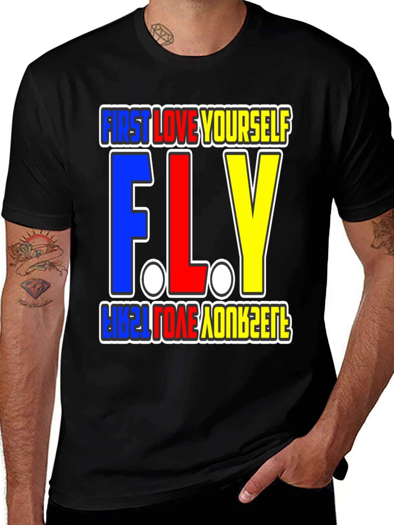 First Love Yourself FLY Graphic T-Shirt