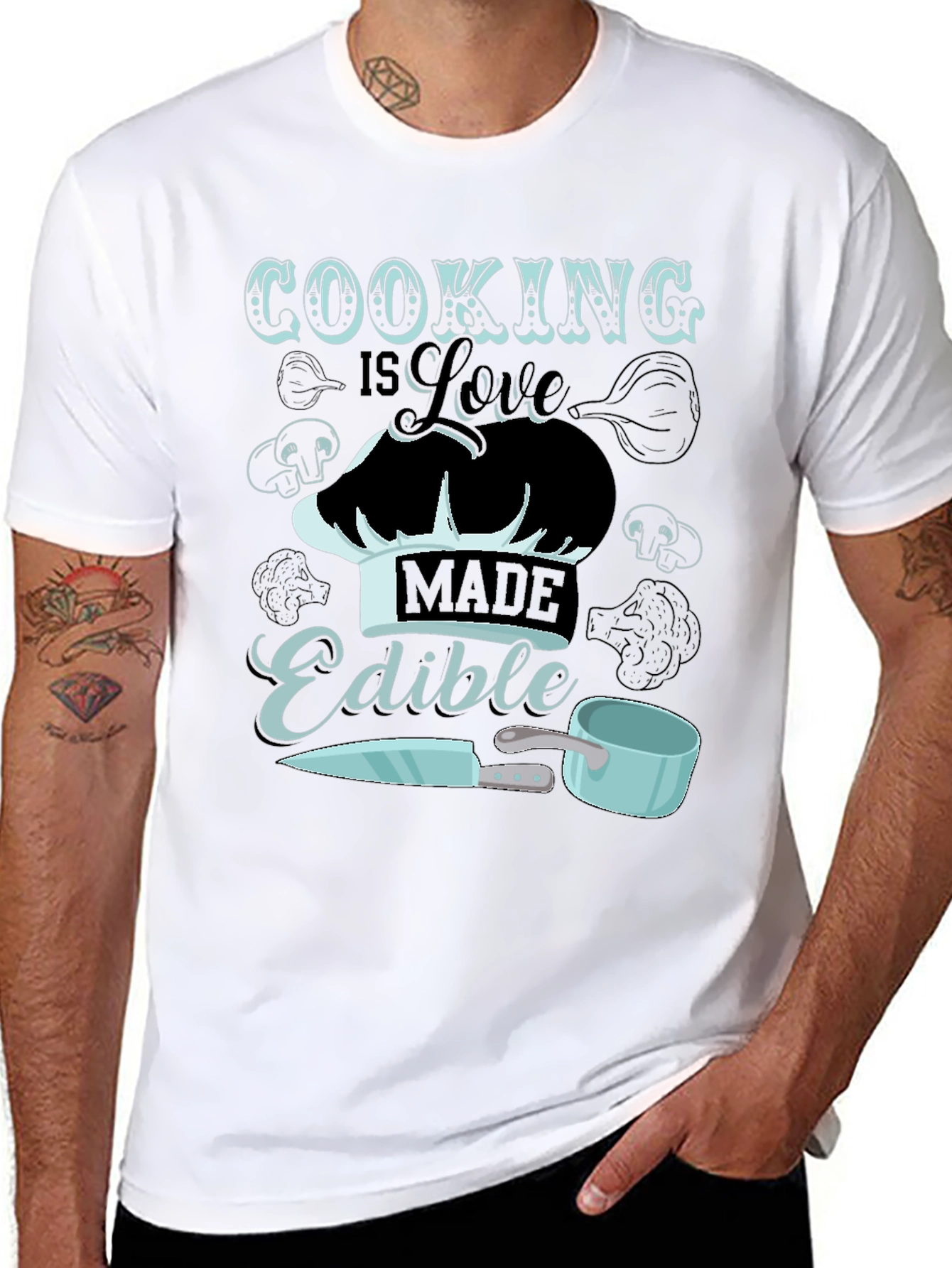Cooking is Love Made Edible T-Shirt