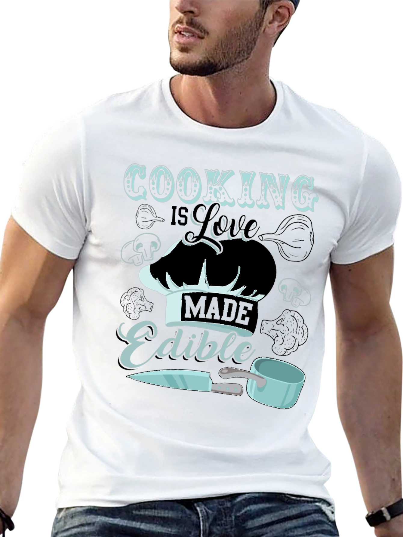 Cooking is Love Made Edible T-Shirt