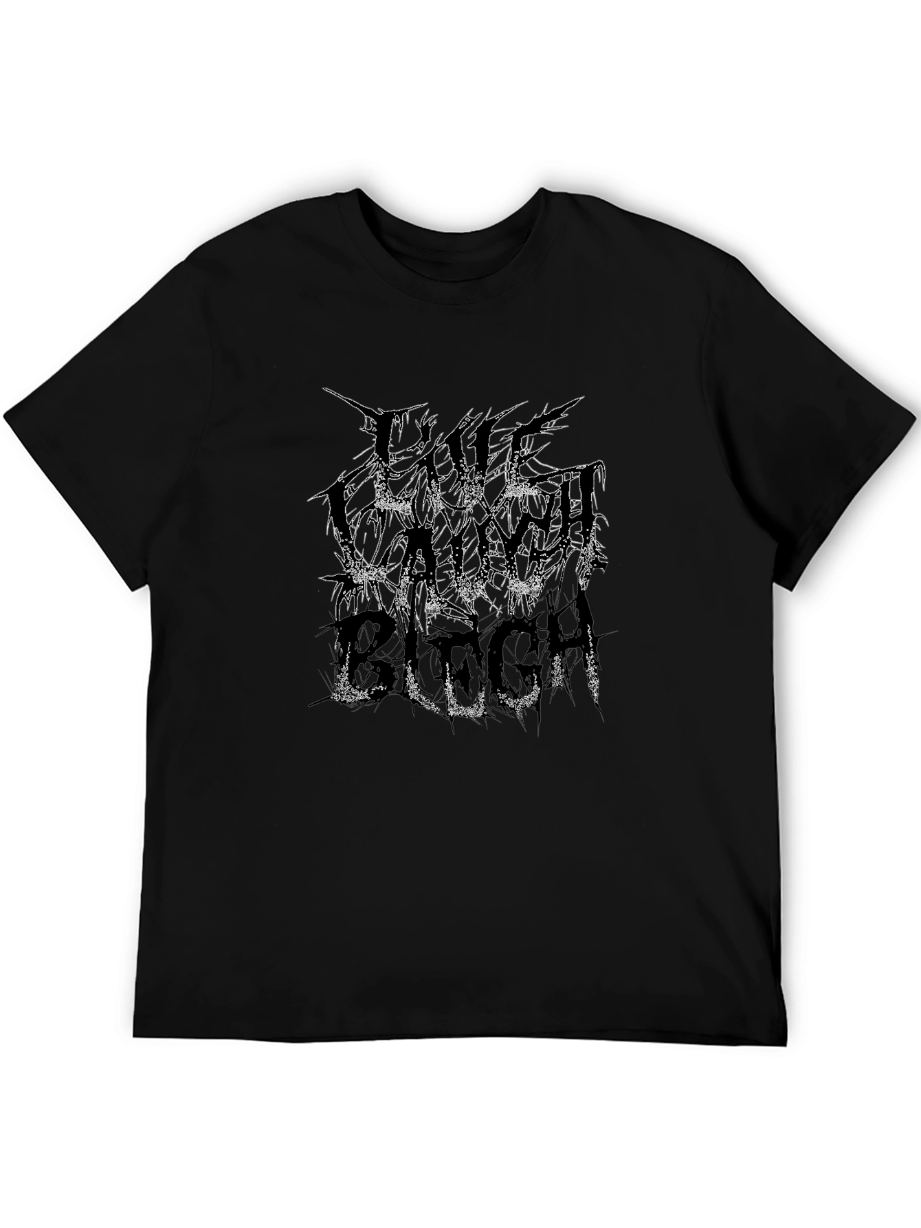 Live Laugh Blech Black T-Shirt