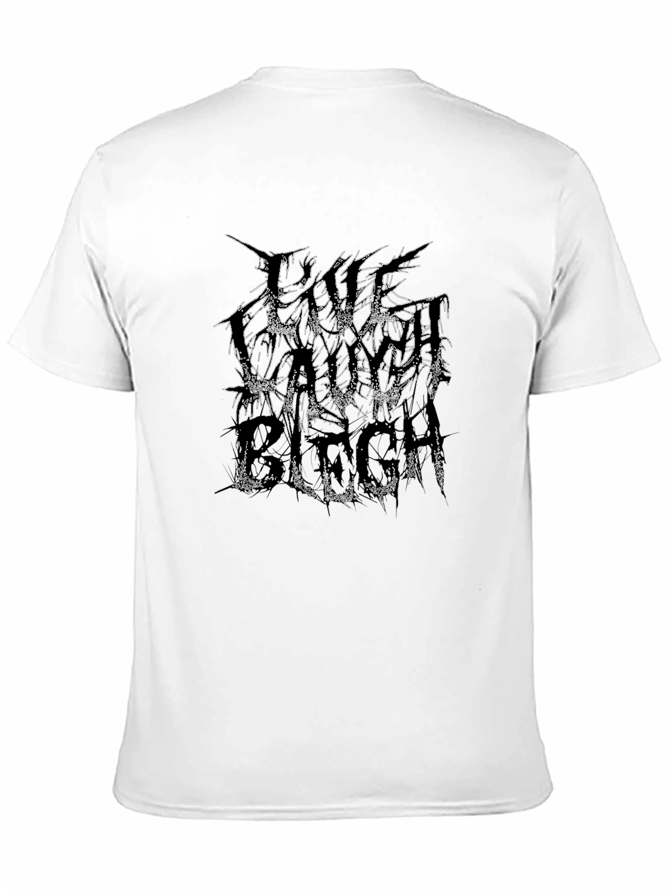 Live Laugh Blech Black T-Shirt