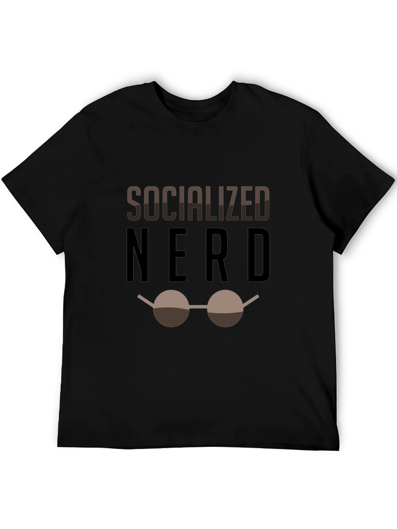Socialized Nerd Graphic T-Shirt