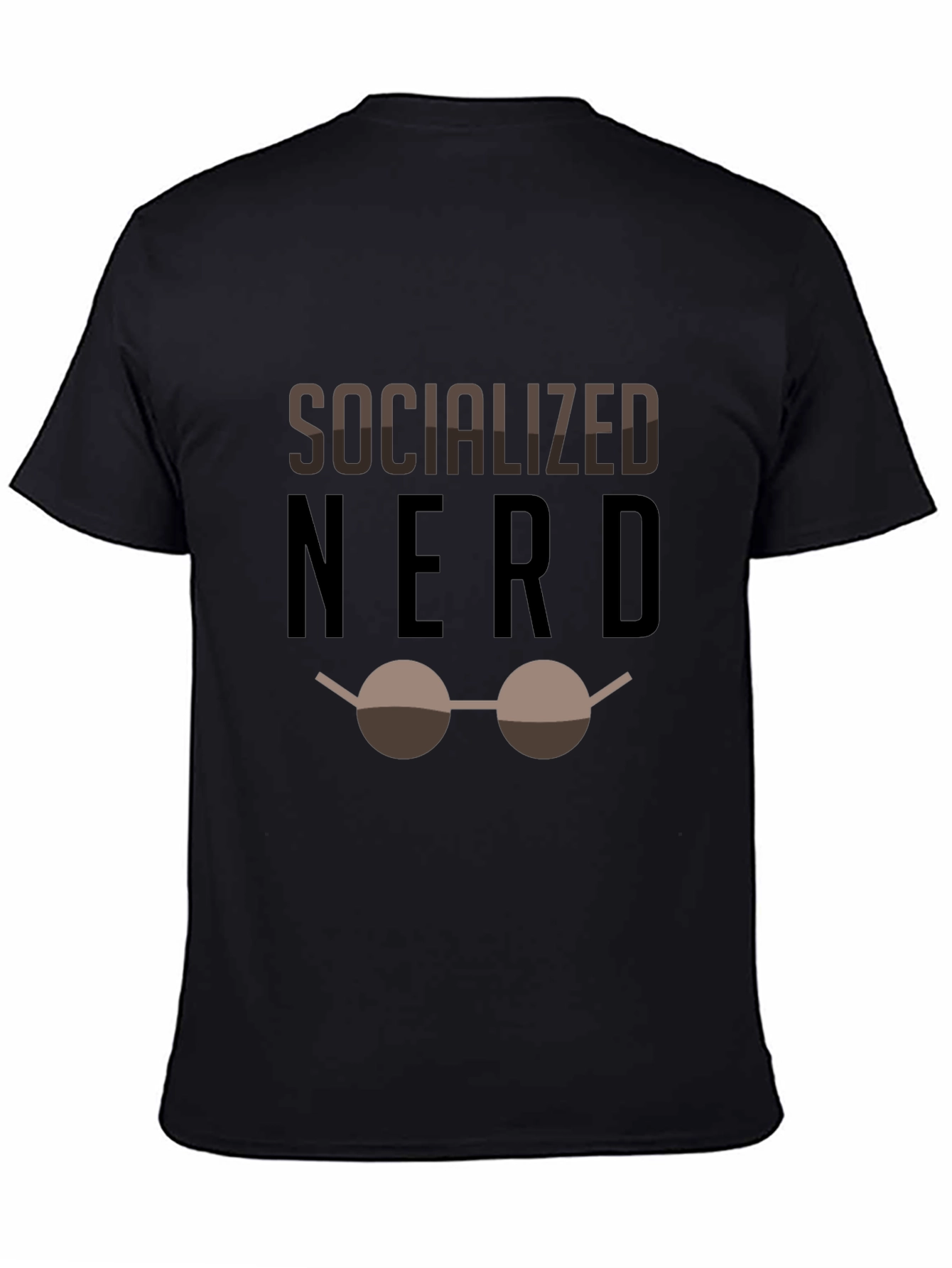 Socialized Nerd Graphic T-Shirt