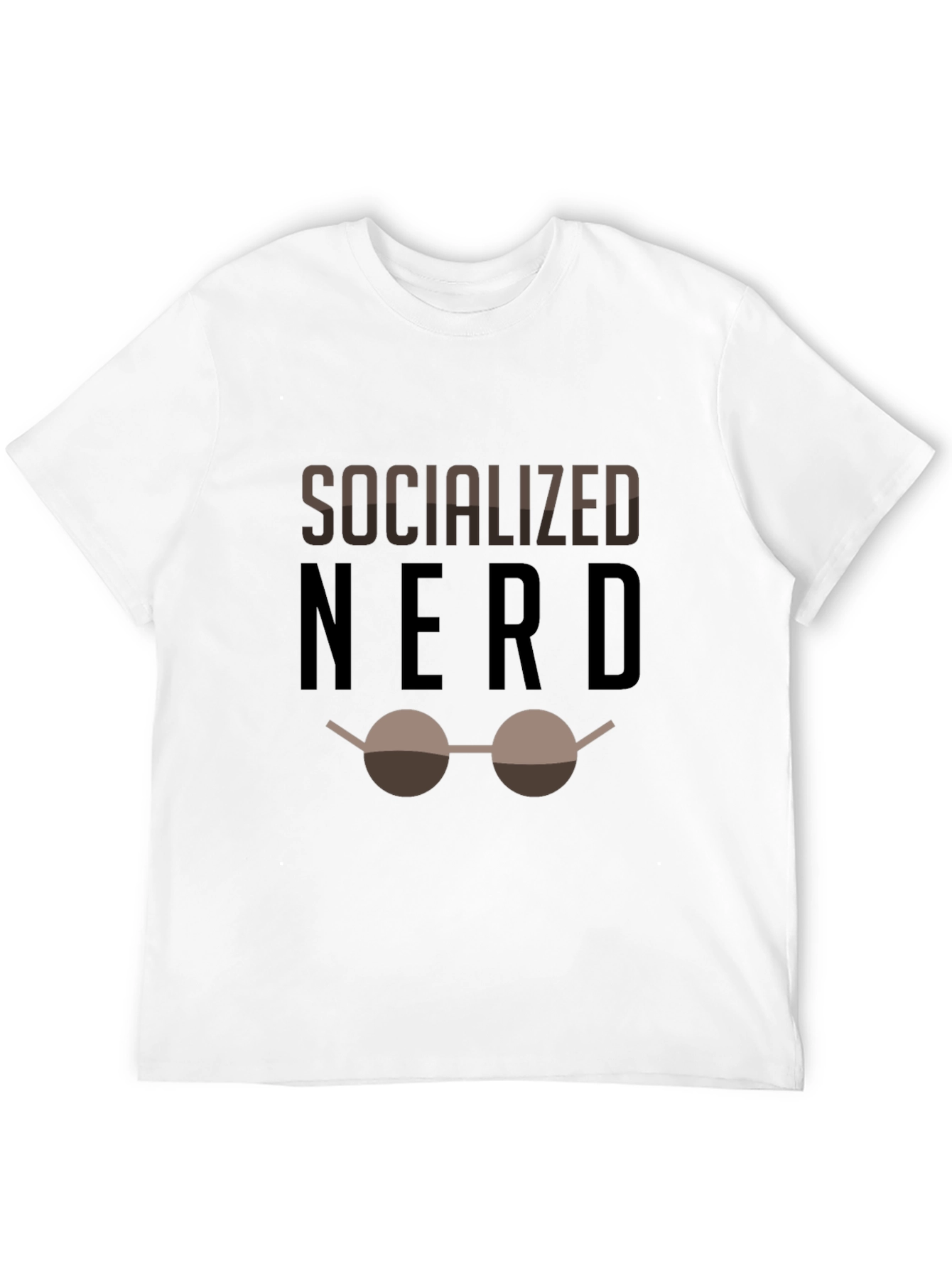 Socialized Nerd Graphic T-Shirt