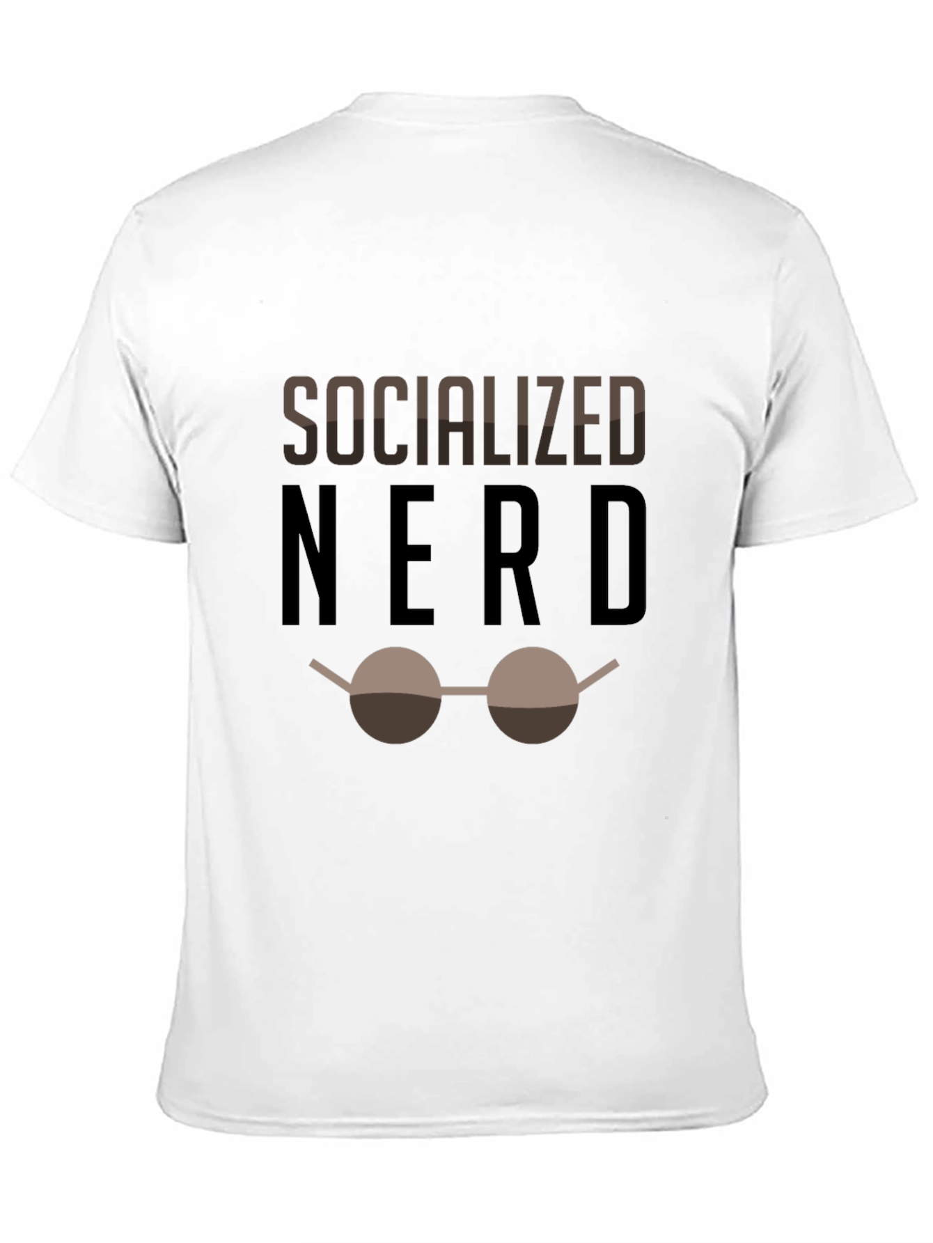 Socialized Nerd Graphic T-Shirt