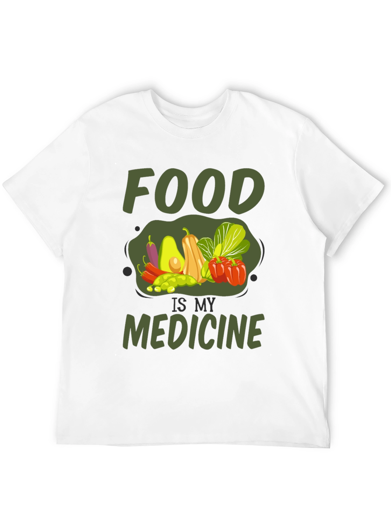 Food Is My Medicine Graphic T-Shirt