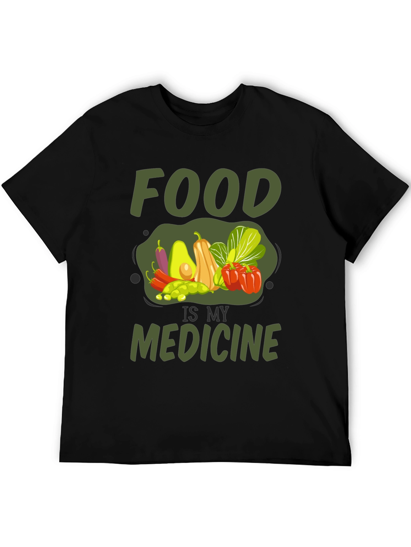 Food Is My Medicine Graphic T-Shirt