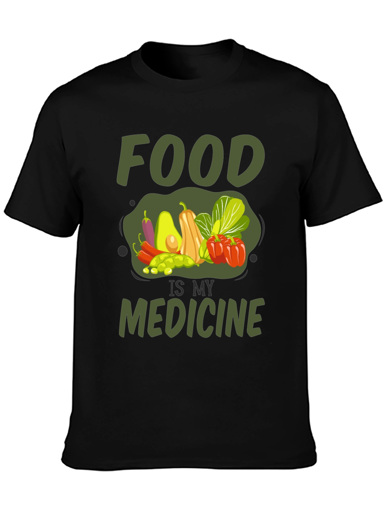 Food Is My Medicine Graphic T-Shirt