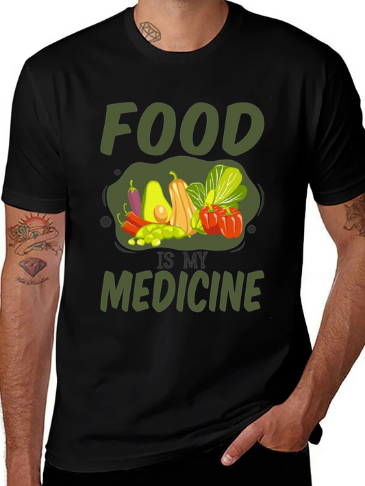 Food Is My Medicine Graphic T-Shirt