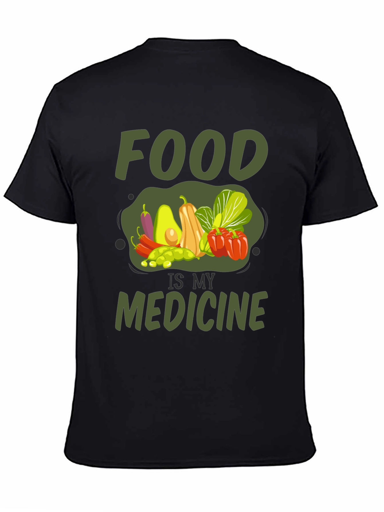 Food Is My Medicine Graphic T-Shirt