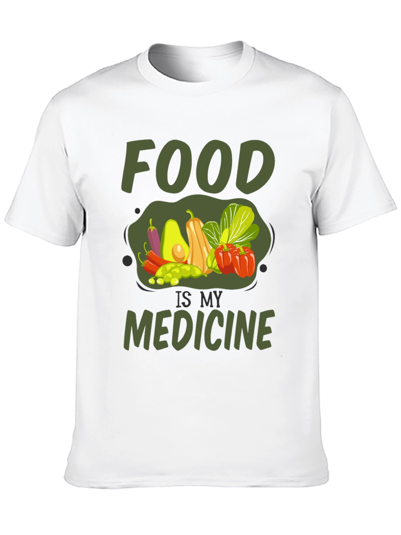 Food Is My Medicine Graphic T-Shirt