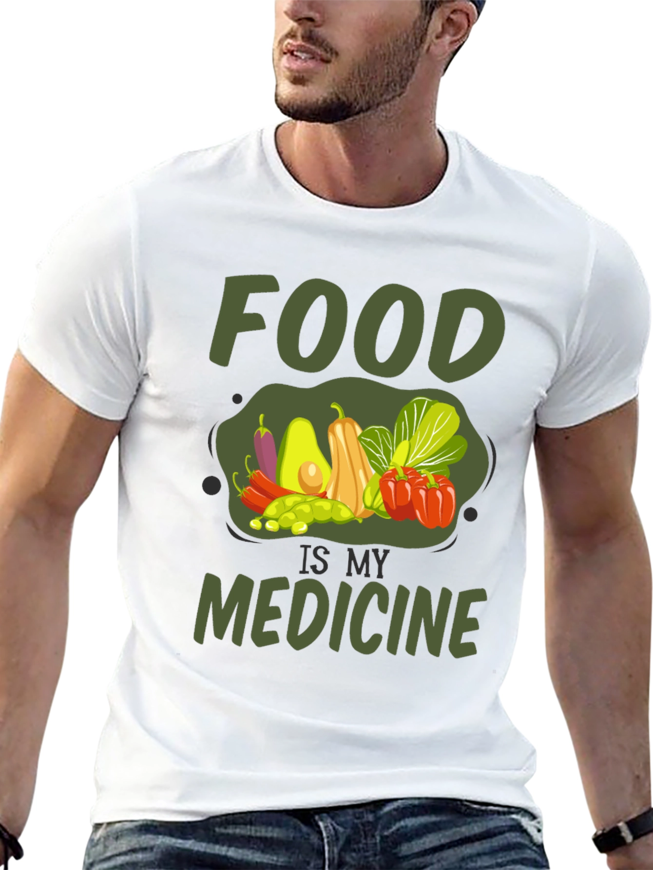 Food Is My Medicine Graphic T-Shirt