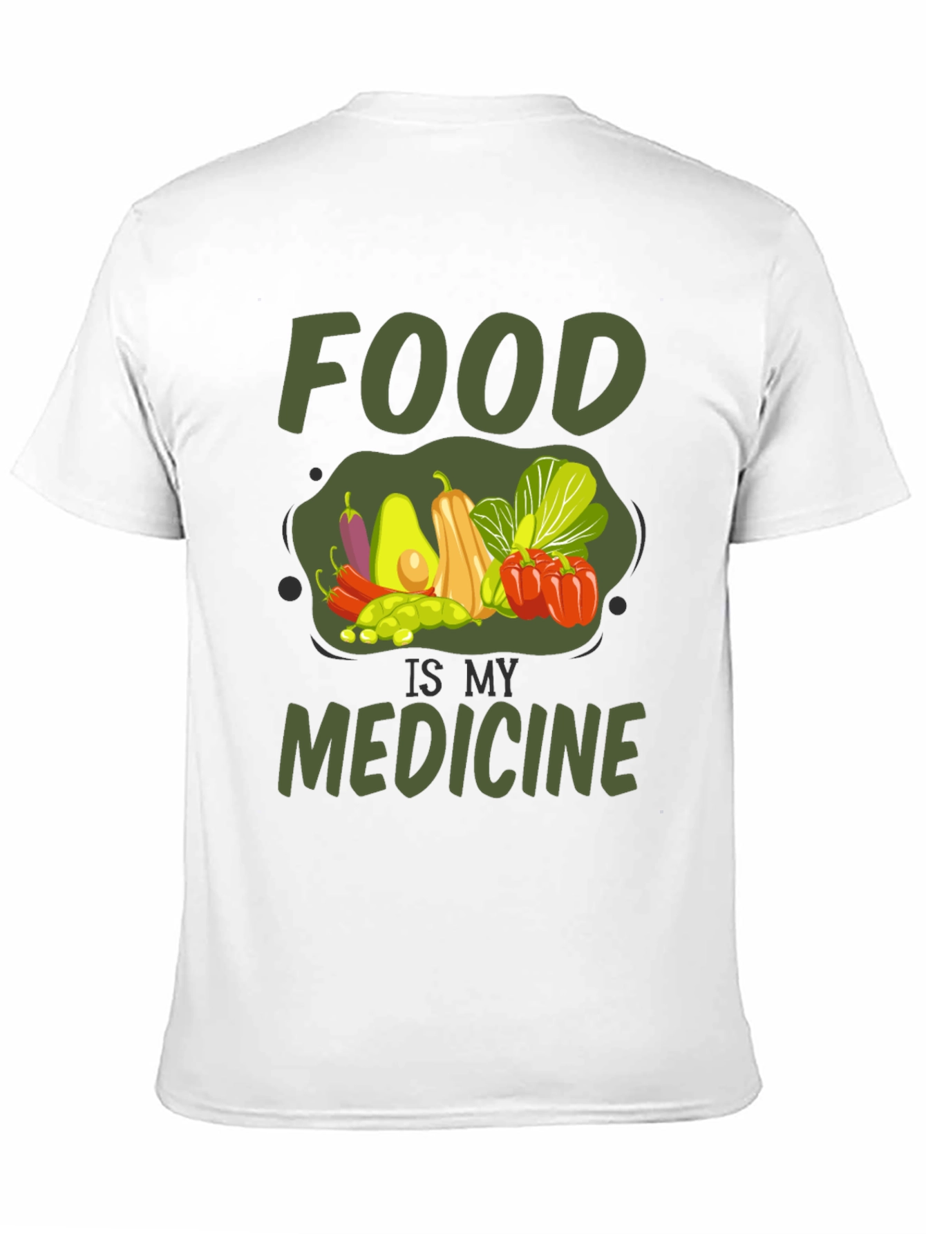 Food Is My Medicine Graphic T-Shirt