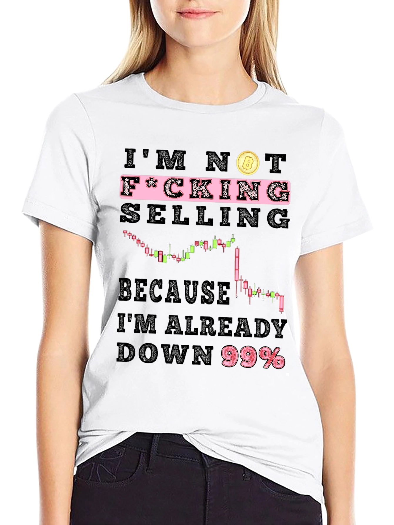 Im Not F*cking Selling Bitcoin Crypto T-Shirt