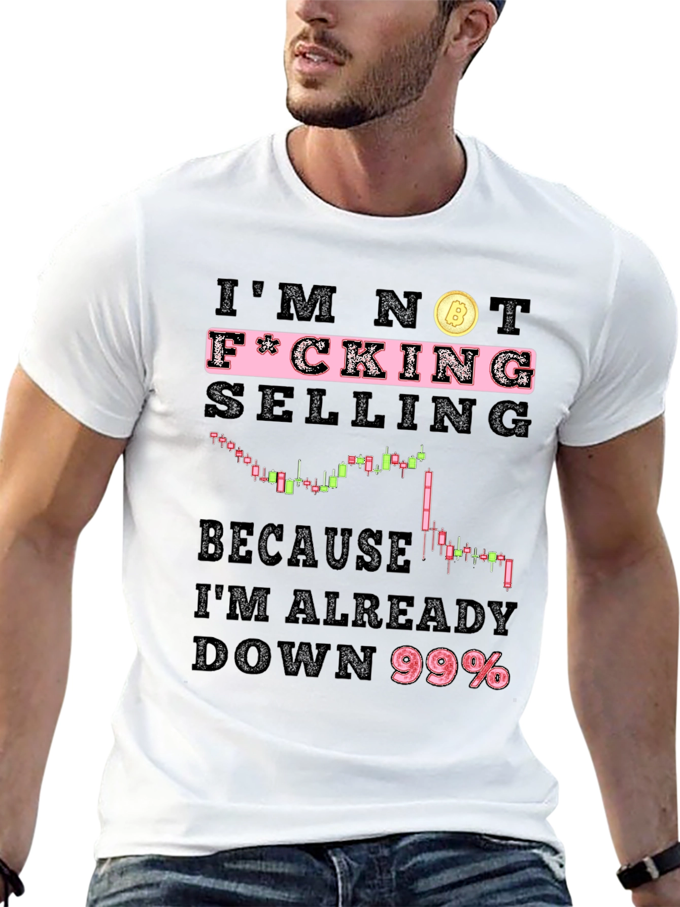 Im Not F*cking Selling Bitcoin Crypto T-Shirt