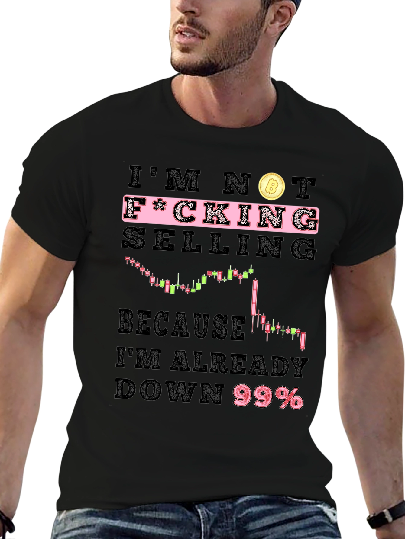 Im Not F*cking Selling Bitcoin Crypto T-Shirt