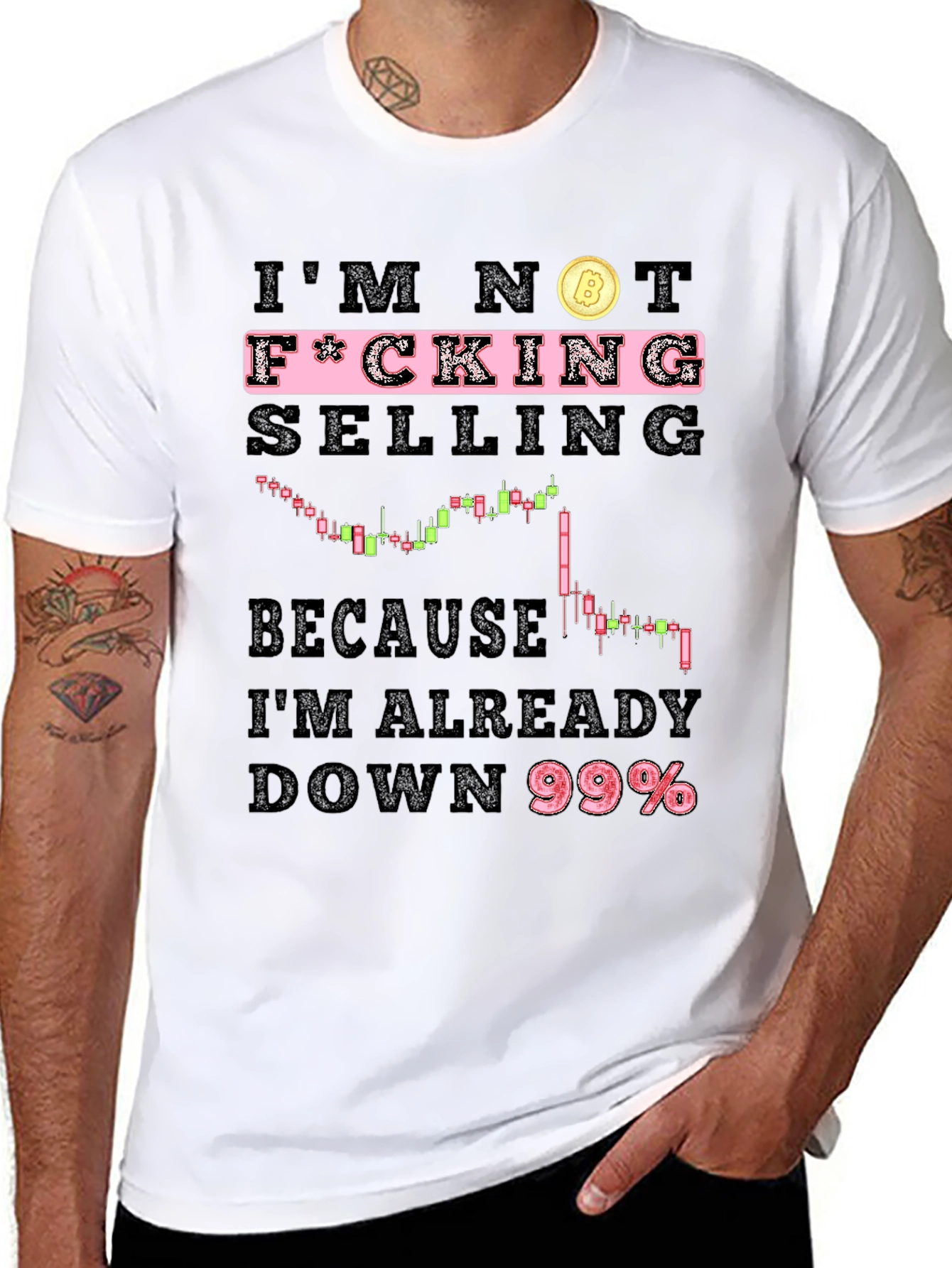 Im Not F*cking Selling Bitcoin Crypto T-Shirt