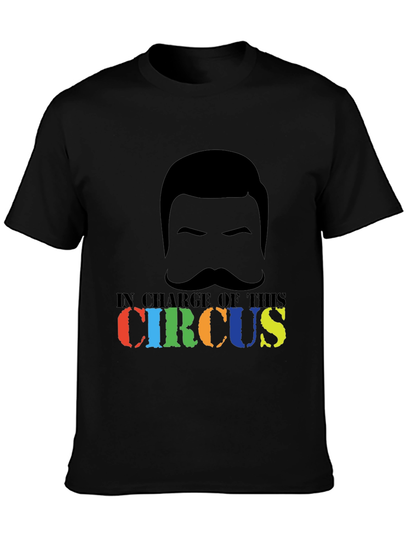 In Charge of This Circus Black T-Shirt