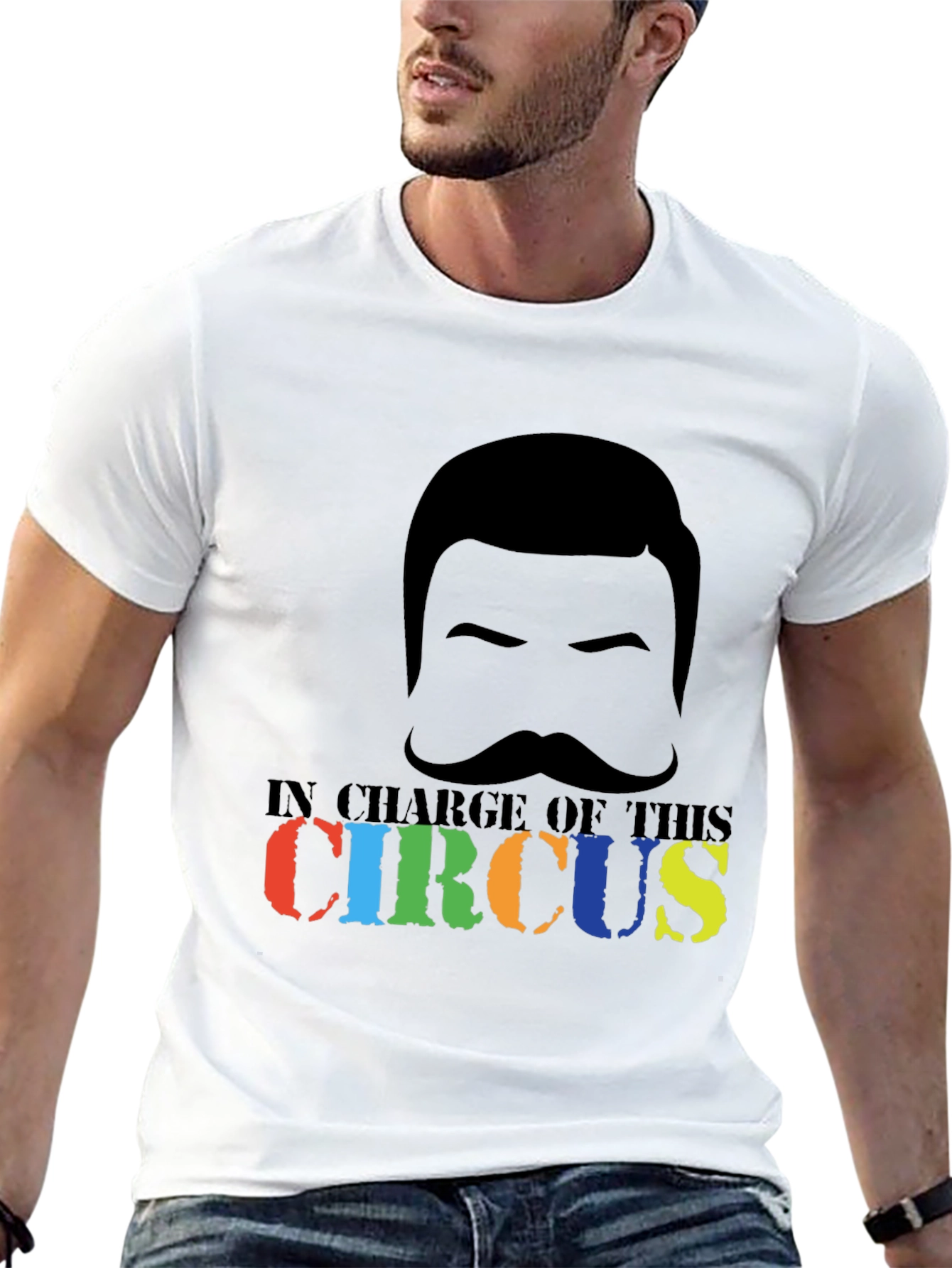 In Charge of This Circus Black T-Shirt