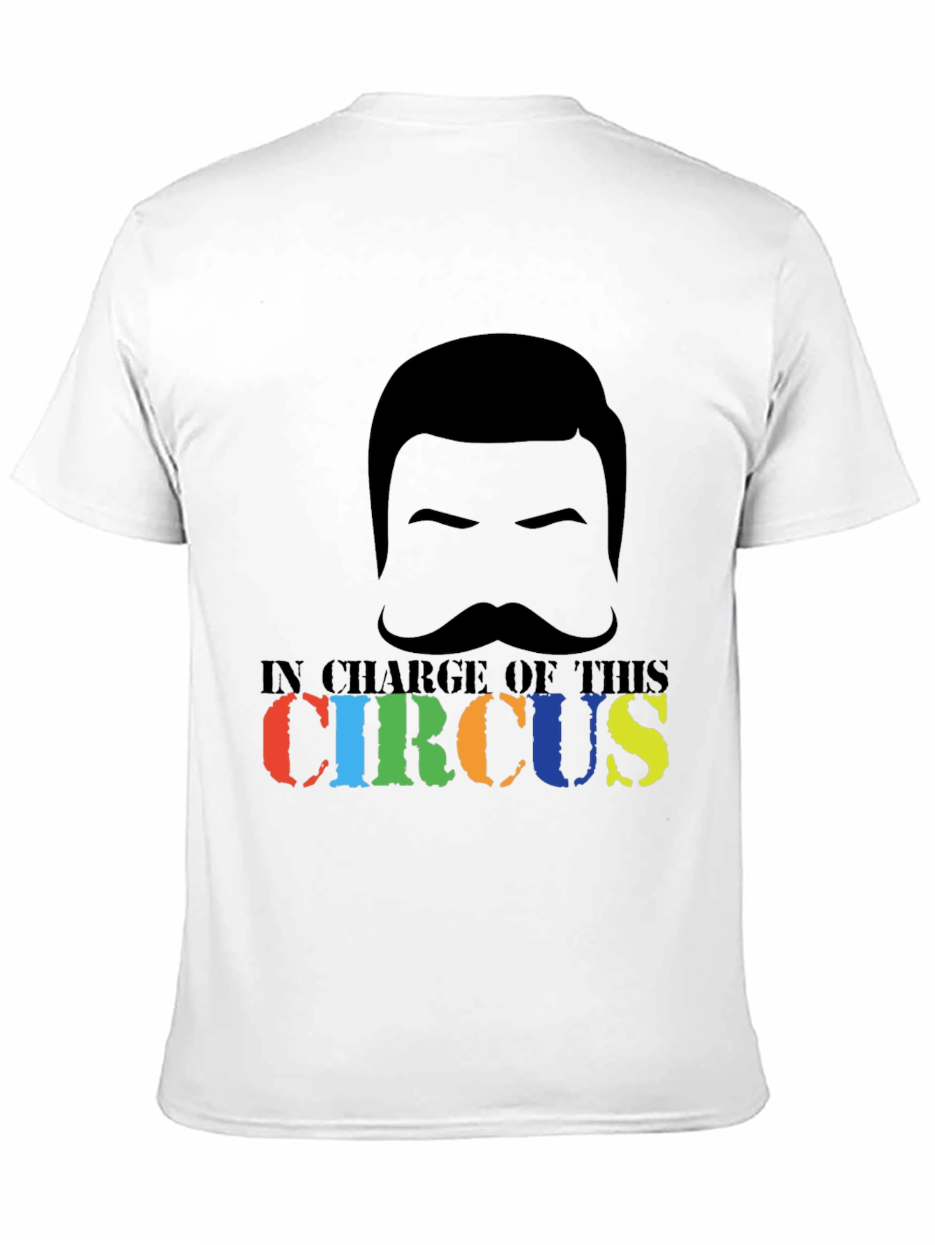 In Charge of This Circus Black T-Shirt