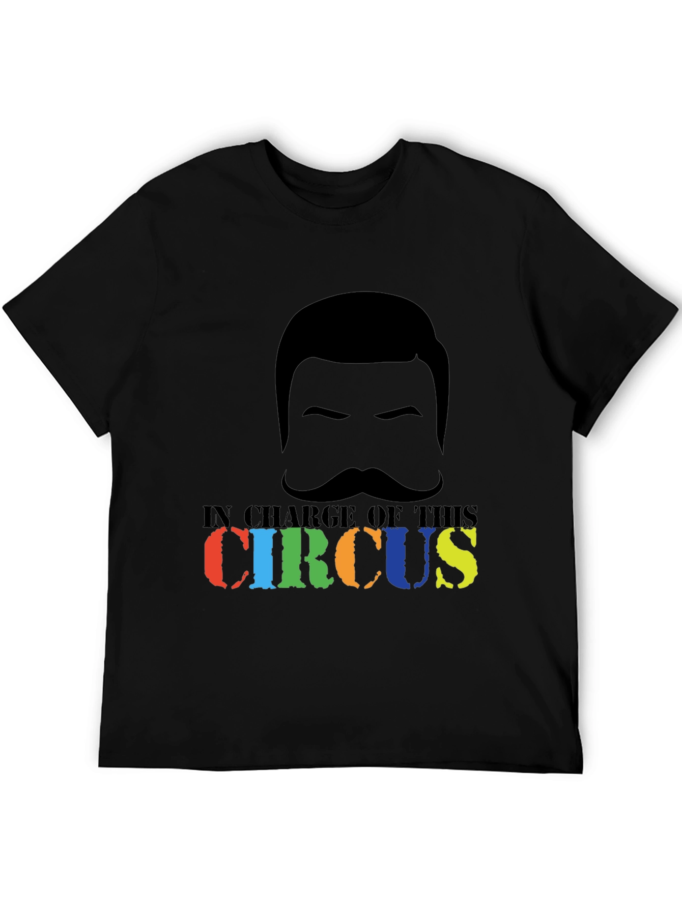 In Charge of This Circus Black T-Shirt