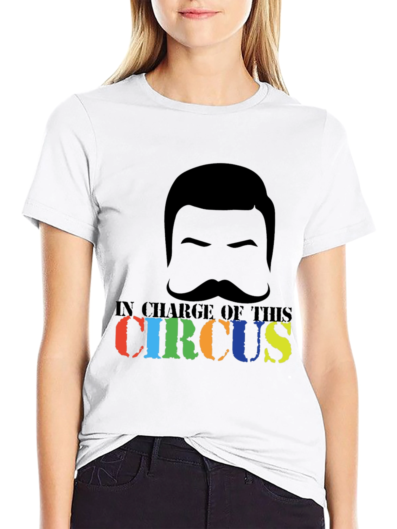 In Charge of This Circus Black T-Shirt
