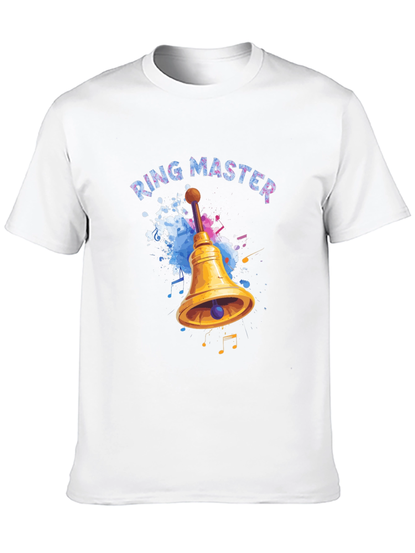Ring Master T-Shirt - Circus Music Bell Graphic Tee
