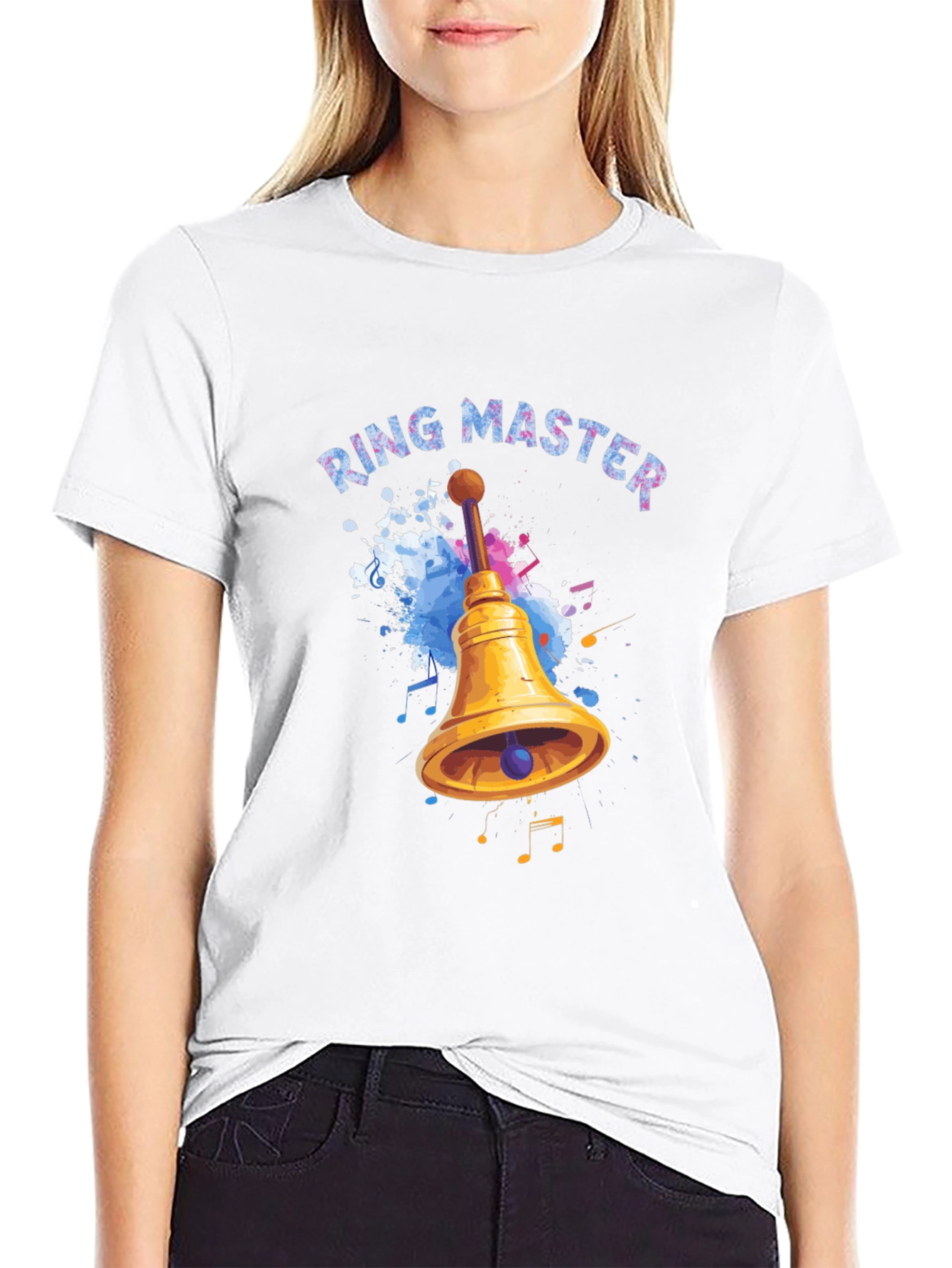 Ring Master T-Shirt - Circus Music Bell Graphic Tee