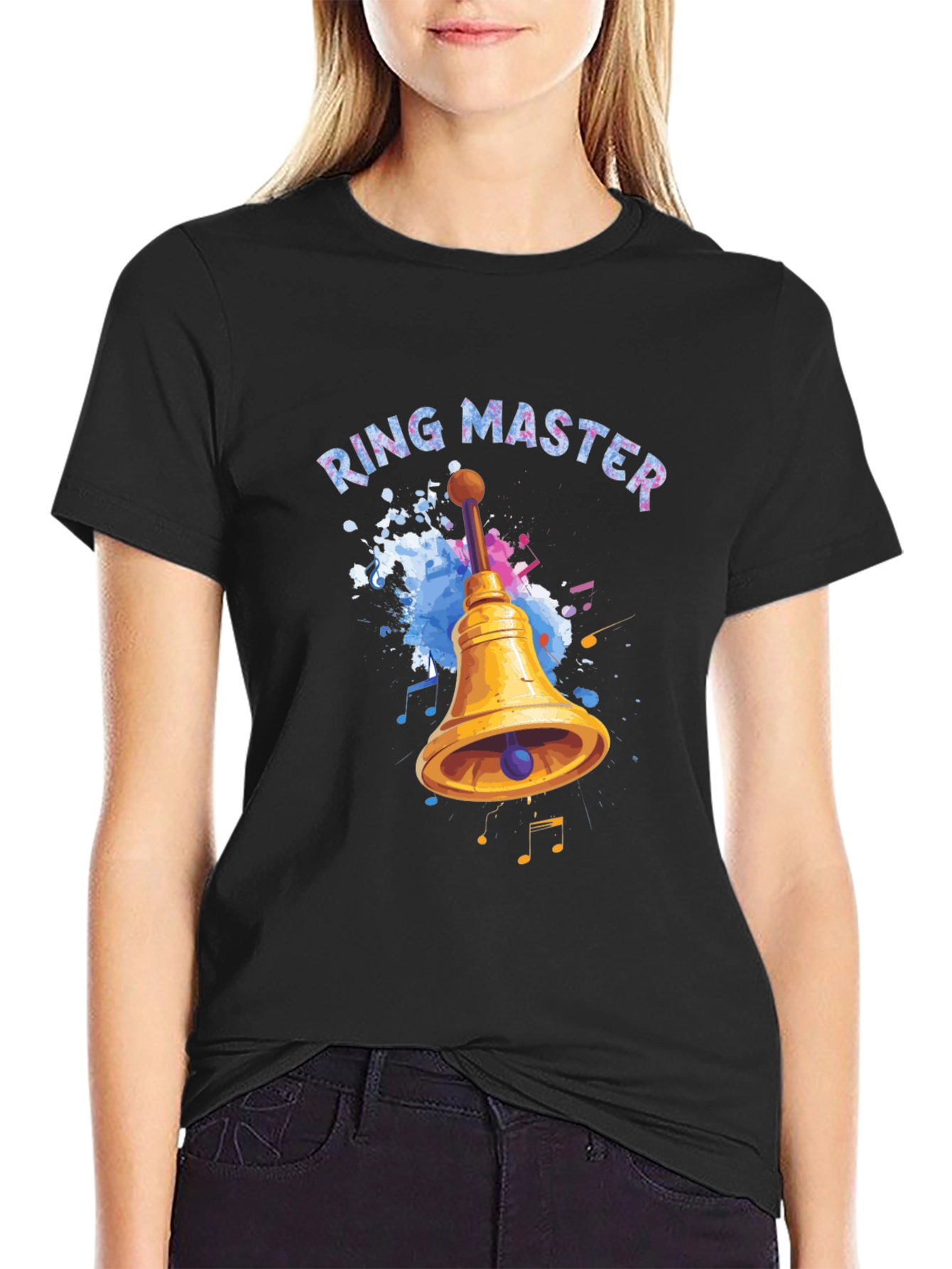 Ring Master T-Shirt - Circus Music Bell Graphic Tee