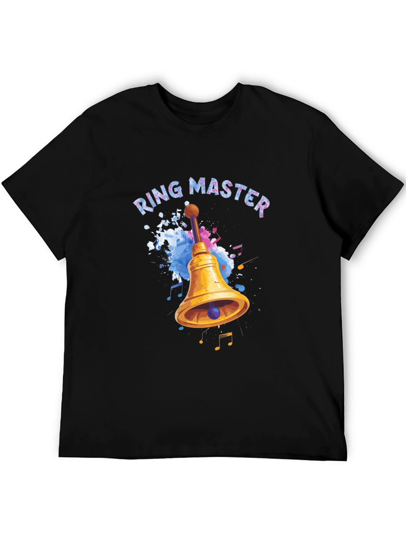 Ring Master T-Shirt - Circus Music Bell Graphic Tee