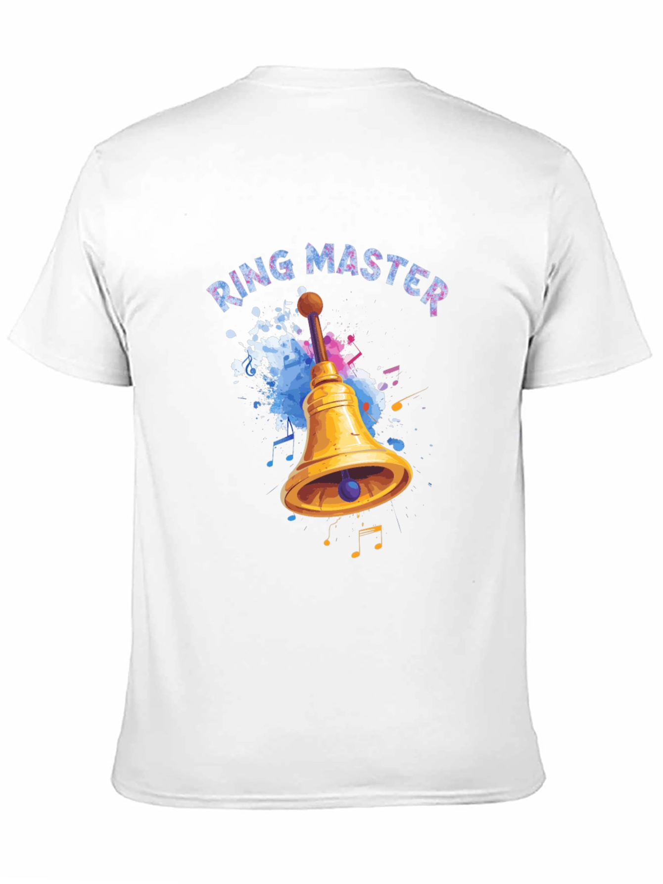 Ring Master T-Shirt - Circus Music Bell Graphic Tee