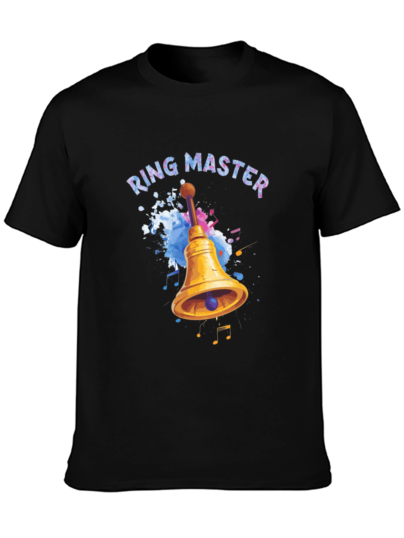 Ring Master T-Shirt - Circus Music Bell Graphic Tee
