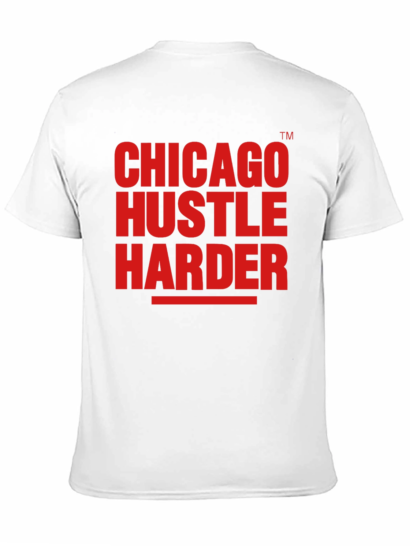 Chicago Hustle Harder Graphic T-Shirt