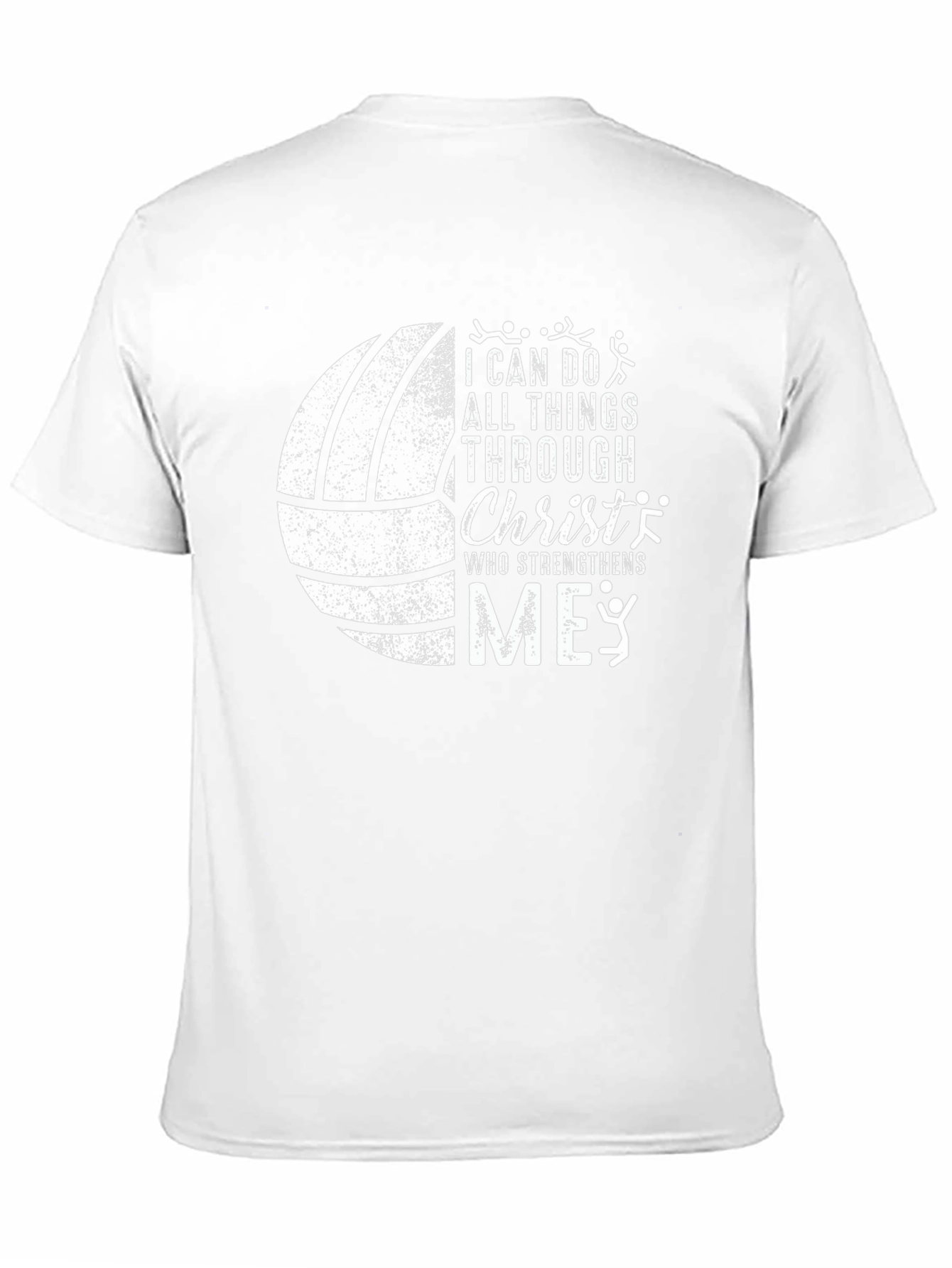 Volleyball Christian T-Shirt: I Can Do All Things