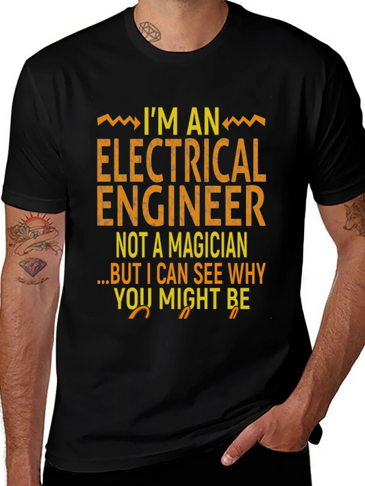 Electrical Engineer T-Shirt - Funny Gift for Electricians