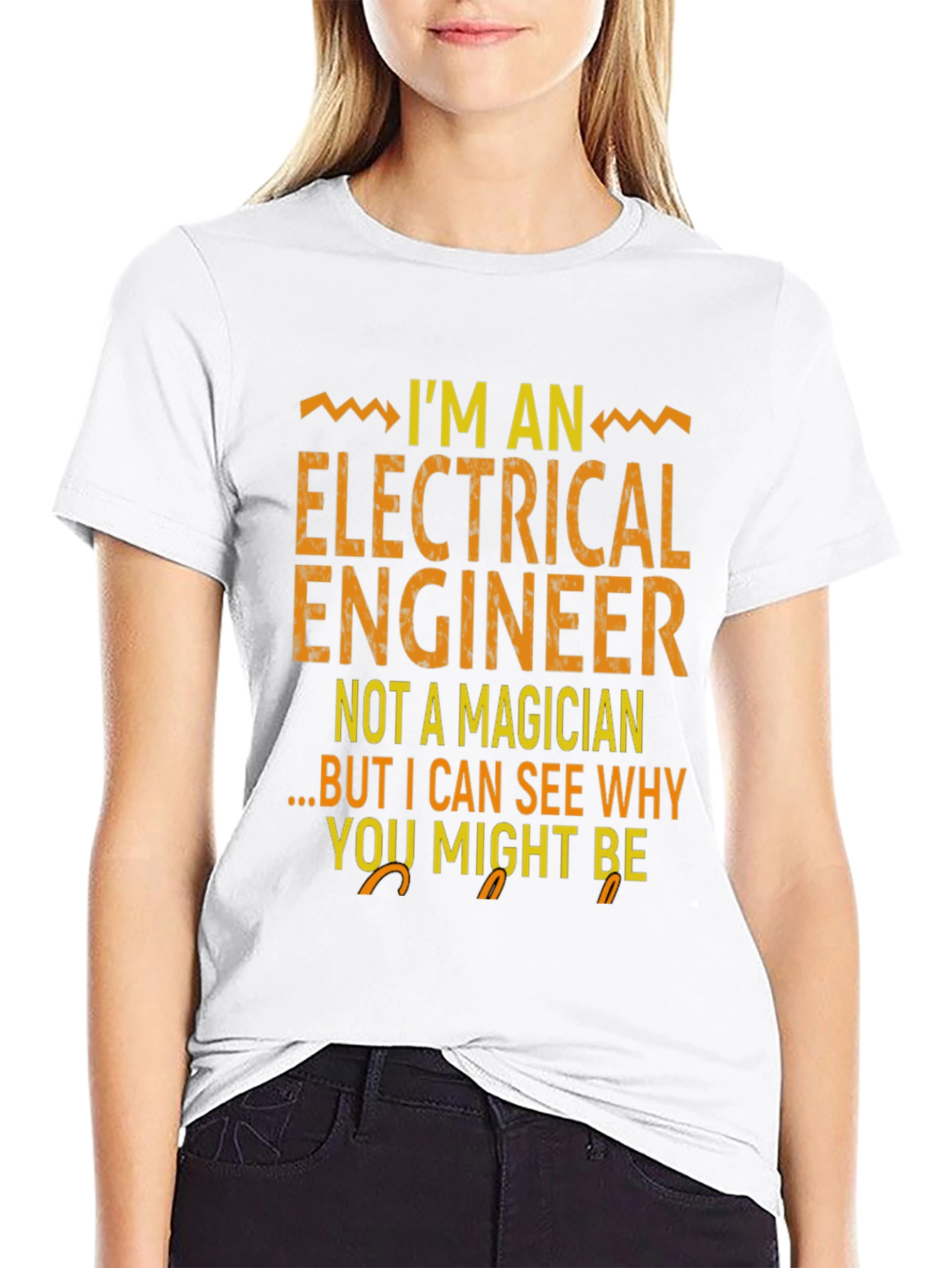 Electrical Engineer T-Shirt - Funny Gift for Electricians