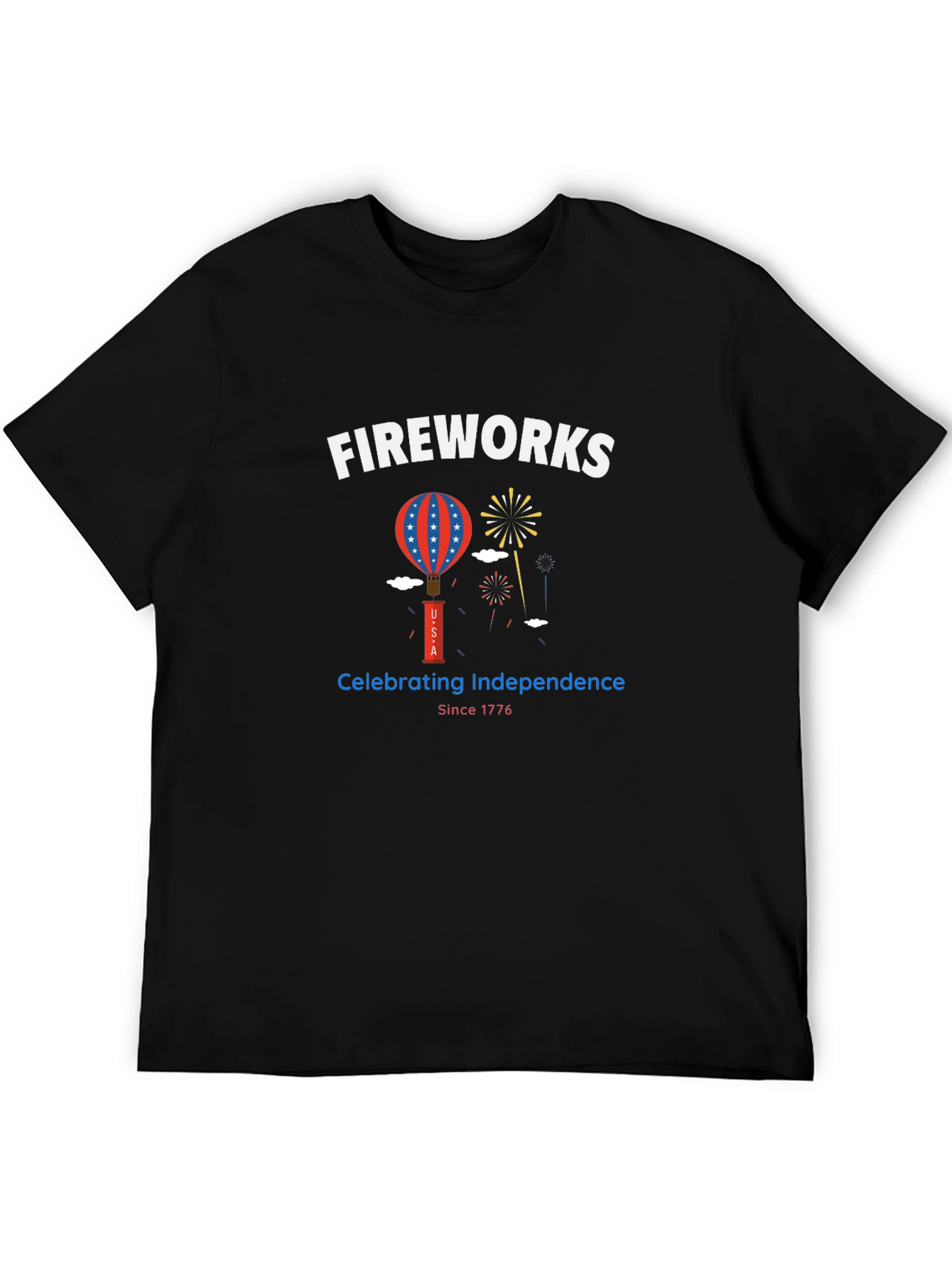 Fireworks Independence Day Tee