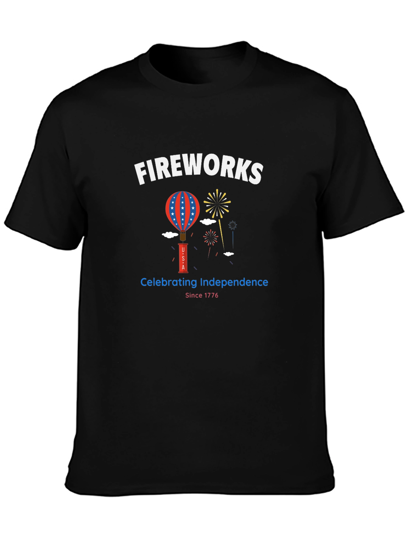 Fireworks Independence Day Tee