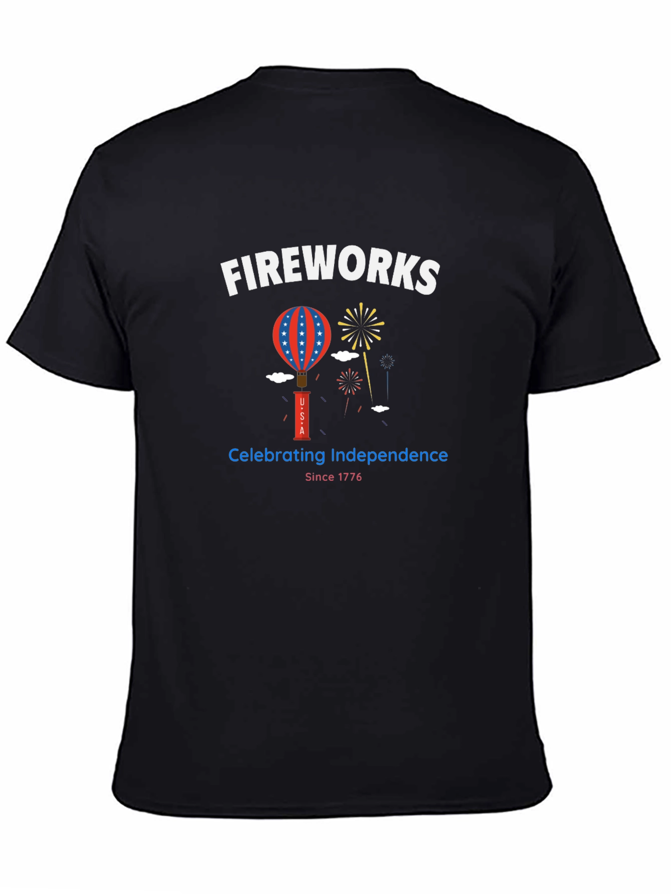 Fireworks Independence Day Tee
