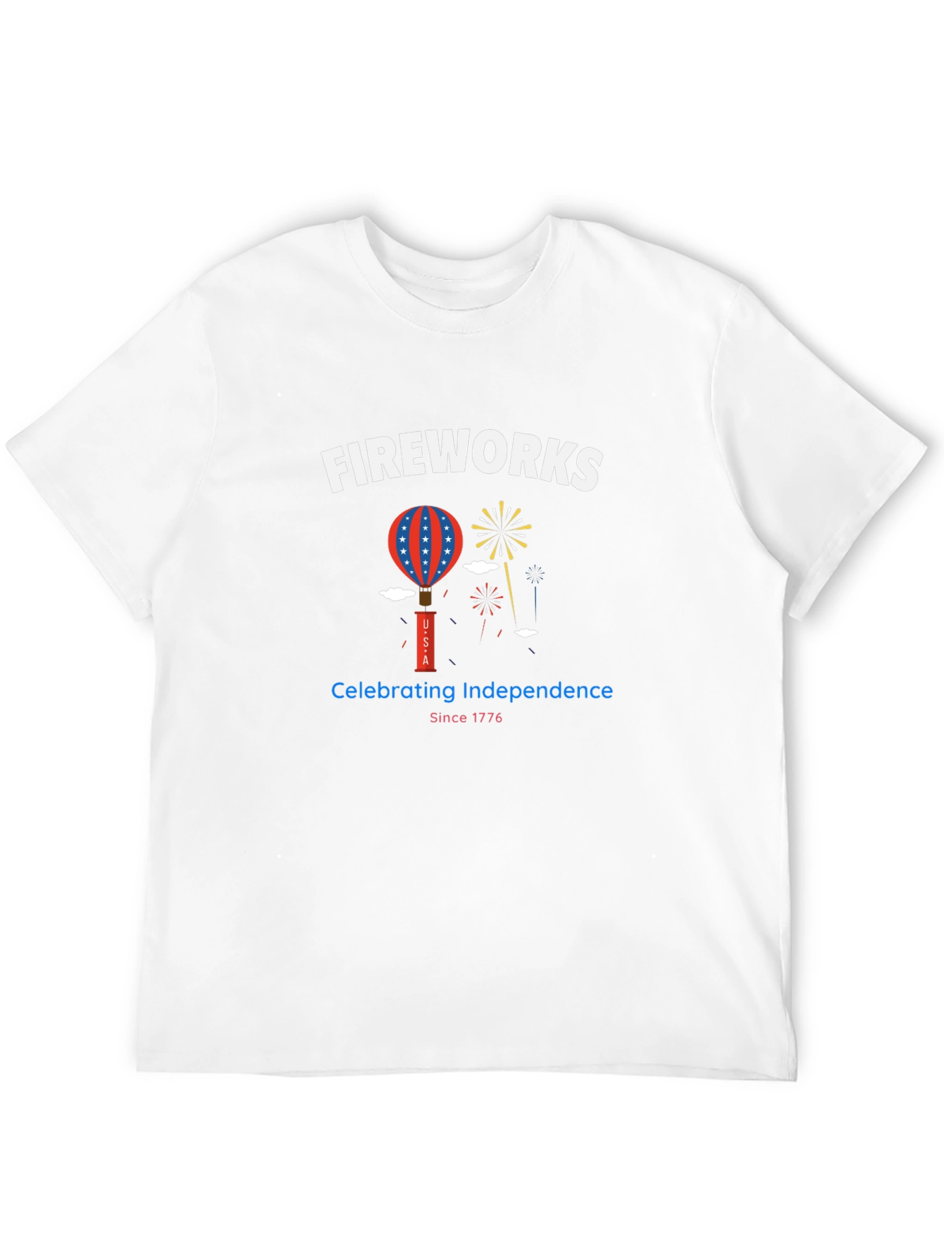Fireworks Independence Day Tee