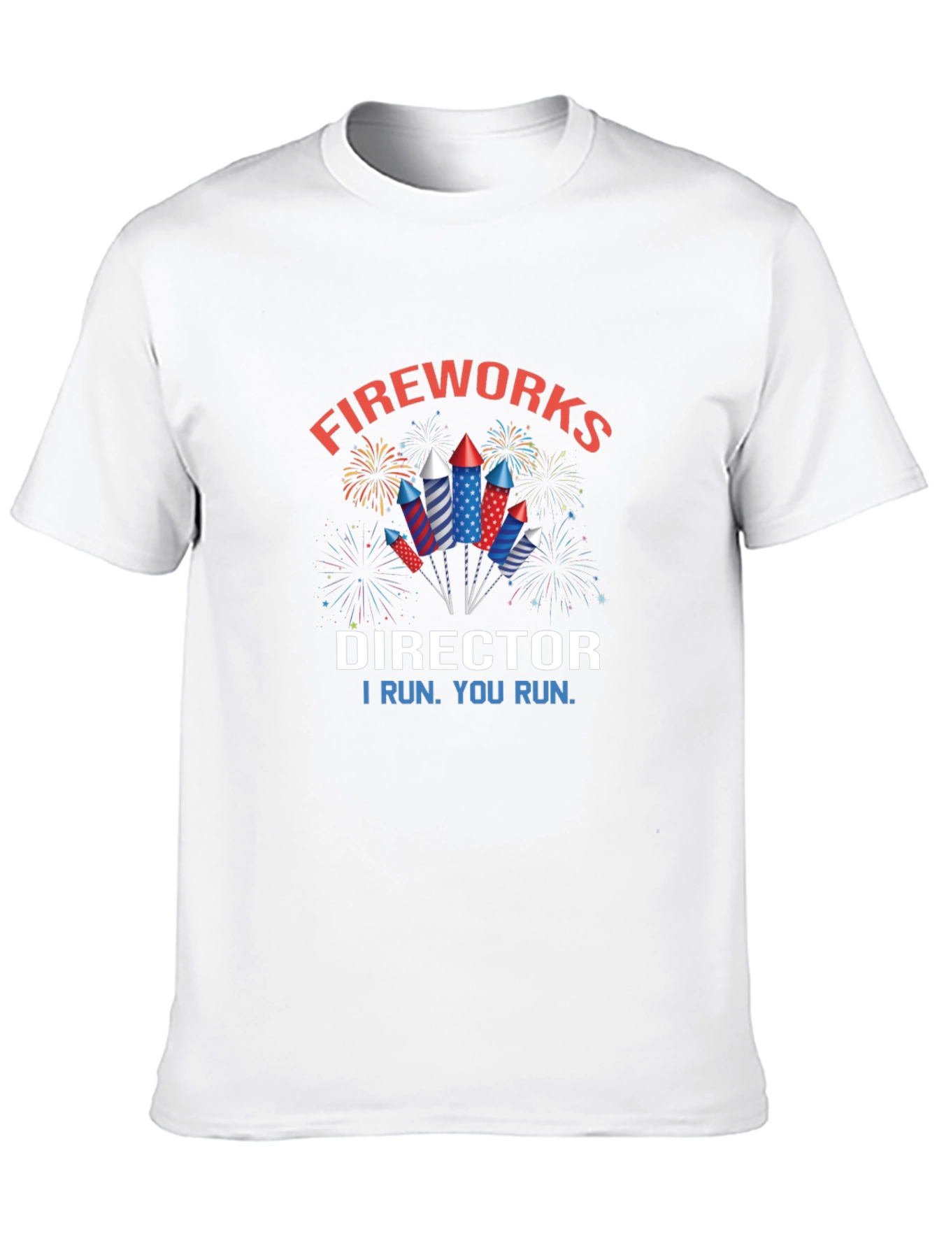 Fireworks Director Graphic T-Shirt