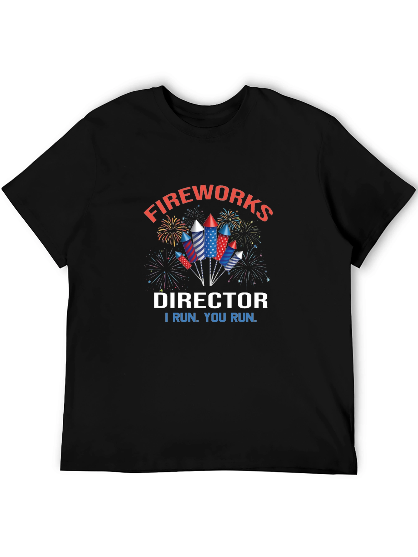 Fireworks Director Graphic T-Shirt