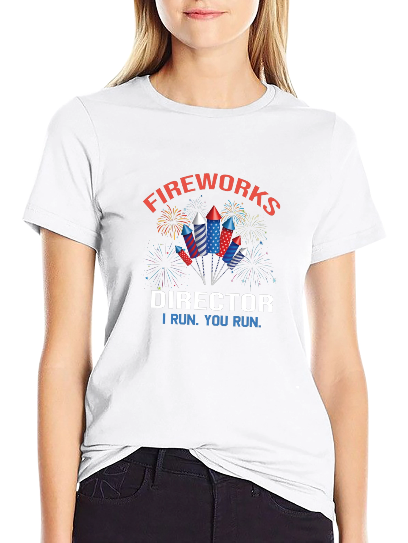 Fireworks Director Graphic T-Shirt
